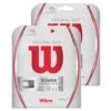 Wilson Natural Gut -Best Tennis Equip Store WLSNNG12M 2T